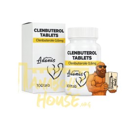 Adonis PHARM CLENBUTEROLE TABLETS 100TAB/0.6MG