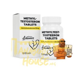 Adonis PHARM METHYLTESTOSTERON TABLETS 100TAB/25MG